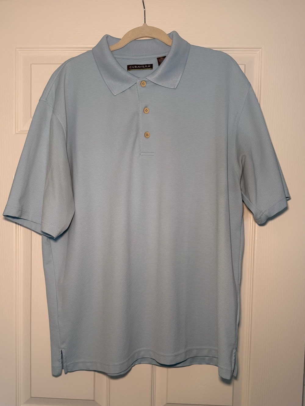Cubavera Pale Blue Men’s Polo